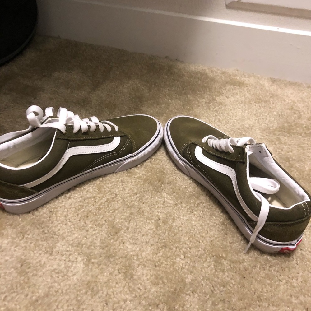 New vans one time wear. Super clean size 7.5 women